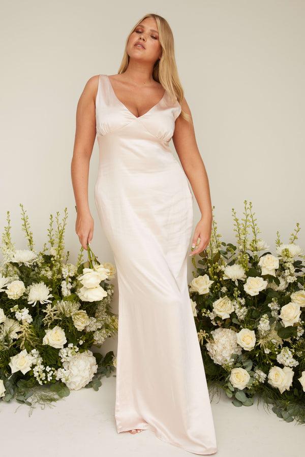 pretty lavish Esmee Maxi Bridesmaid Dress