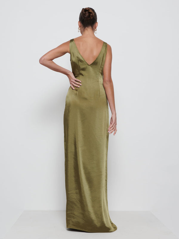 Pretty Lavish Esmee Wrap Maxi Bridesmaid Dress