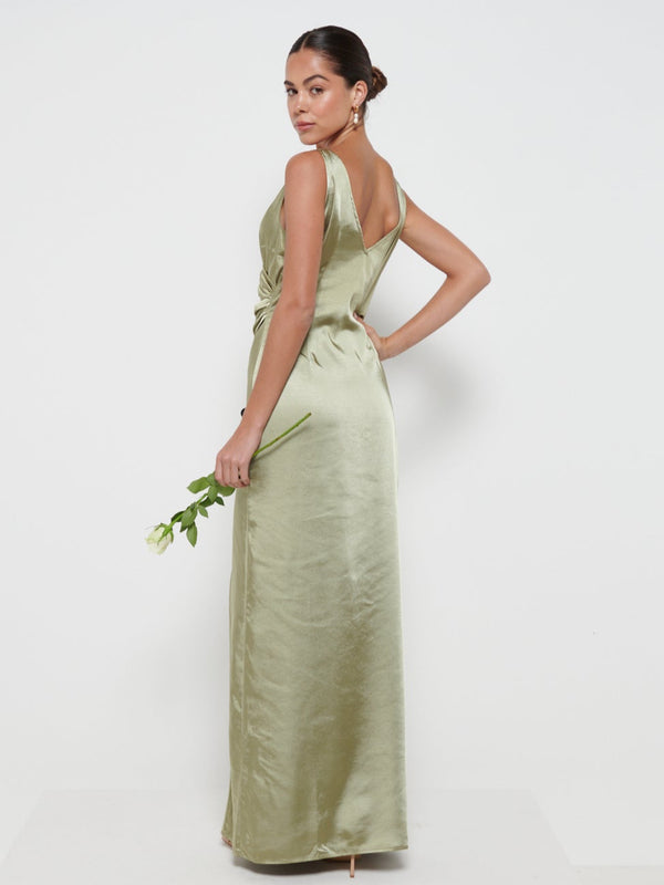 Pretty Lavish Esmee Wrap Maxi Bridesmaid Dress