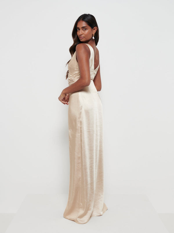 Pretty Lavish Esmee Wrap Maxi Bridesmaid Dress