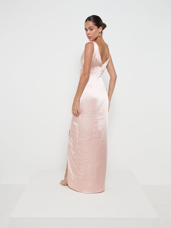 Pretty Lavish Esmee Wrap Maxi Bridesmaid Dress