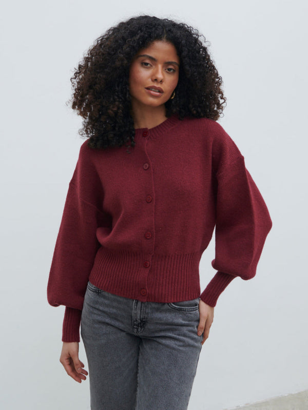 Pretty Lavish Etta Knit Bomber Jacket