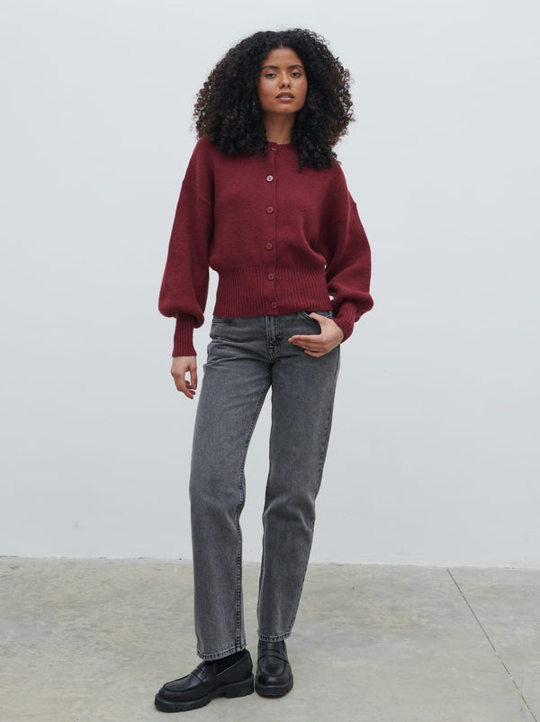 Pretty Lavish Etta Knit Bomber Jacket