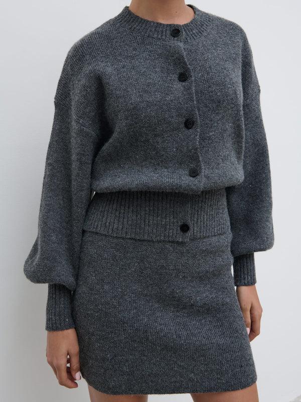 Pretty Lavish Etta Knit Bomber Jacket