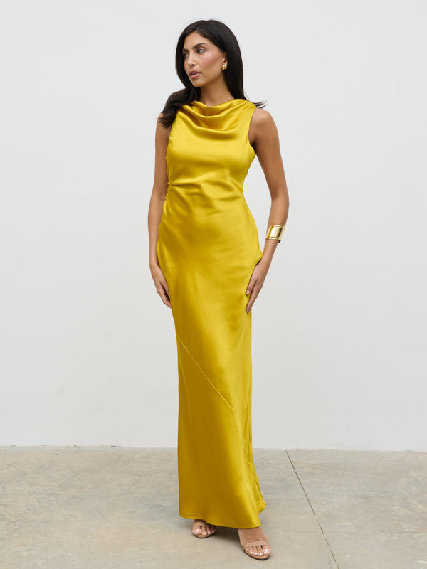 Pretty Lavish Everlee Cowl Maxi Dress