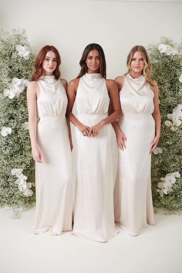 pretty lavish Farrah Maxi Bridesmaid Dress