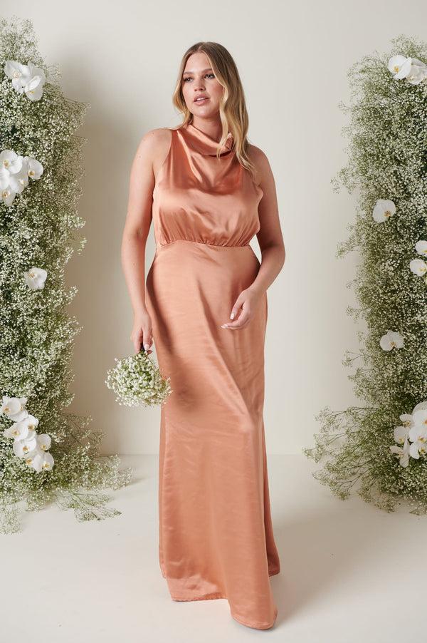 pretty lavish Farrah Maxi Bridesmaid Dress