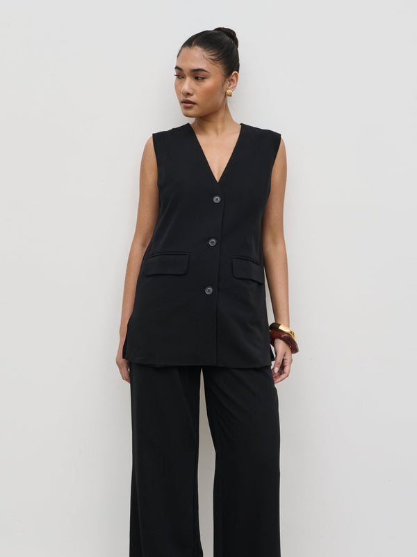 pretty lavish Harlee Sleeveless Waistcoat