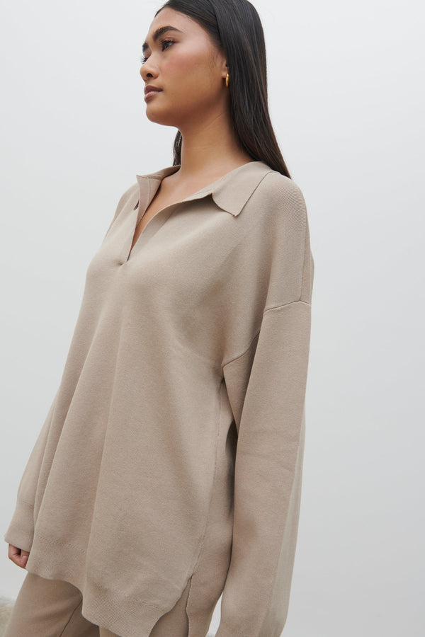 Pretty Lavish Hayden Oversized Knit Jumper