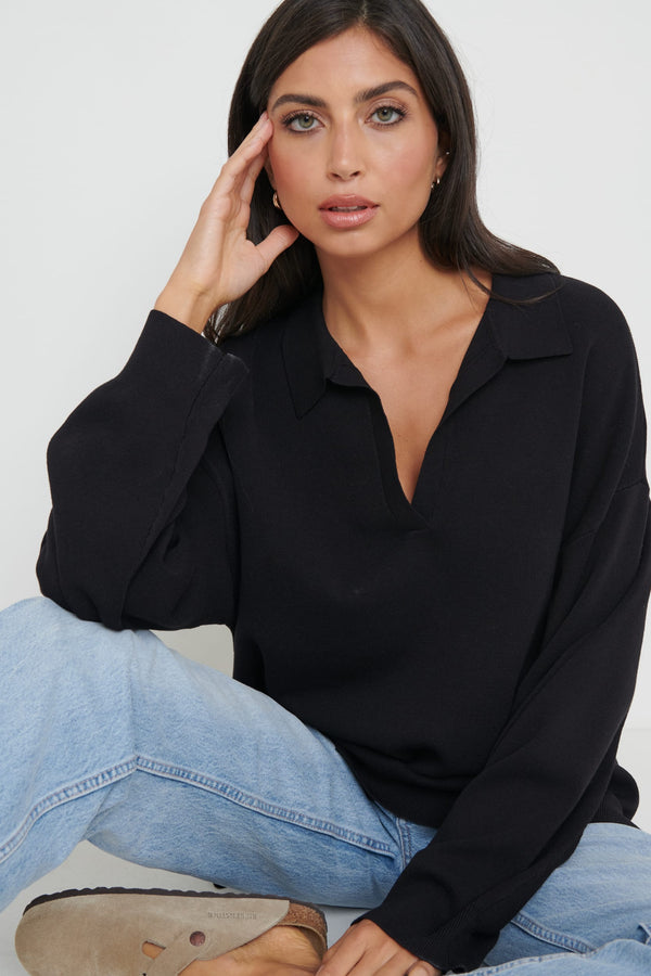 Pretty Lavish Hayden Oversized Knit Jumper