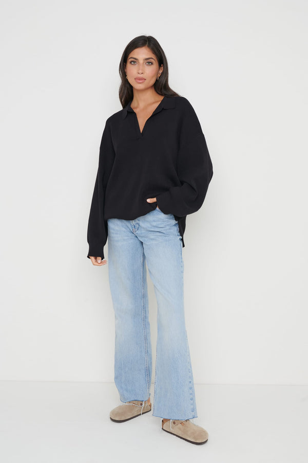 pretty lavish Hayden Oversized Knit Jumper