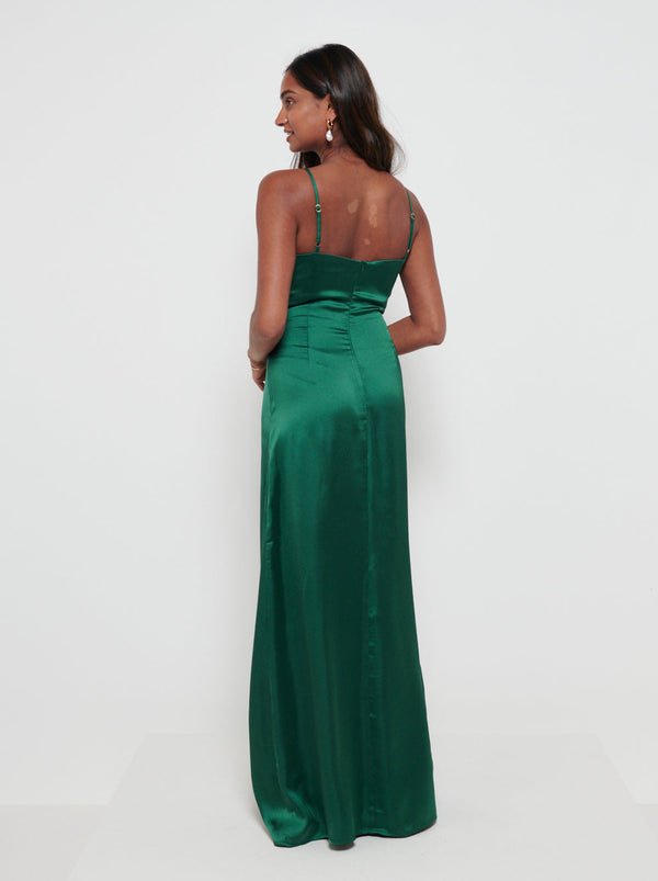 Pretty Lavish Ines Recycled Maxi Bridesmaids Dress