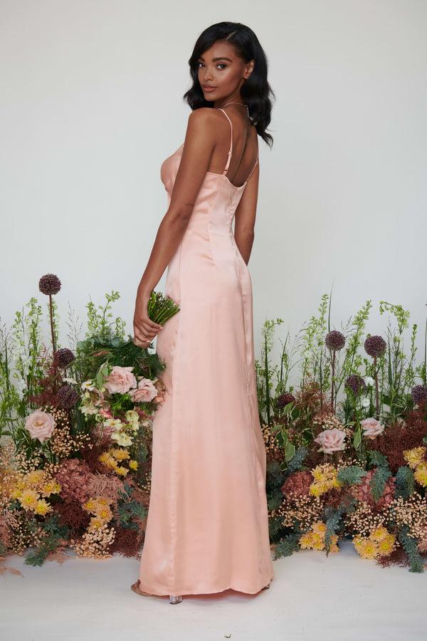 Pretty Lavish Ines Recycled Maxi Bridesmaids Dress