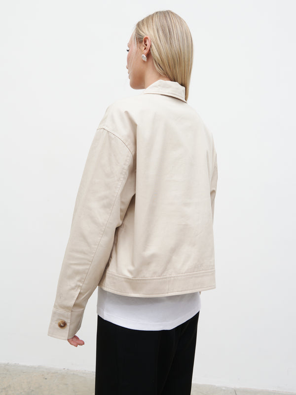 Pretty Lavish Isla Cropped Trench Coat