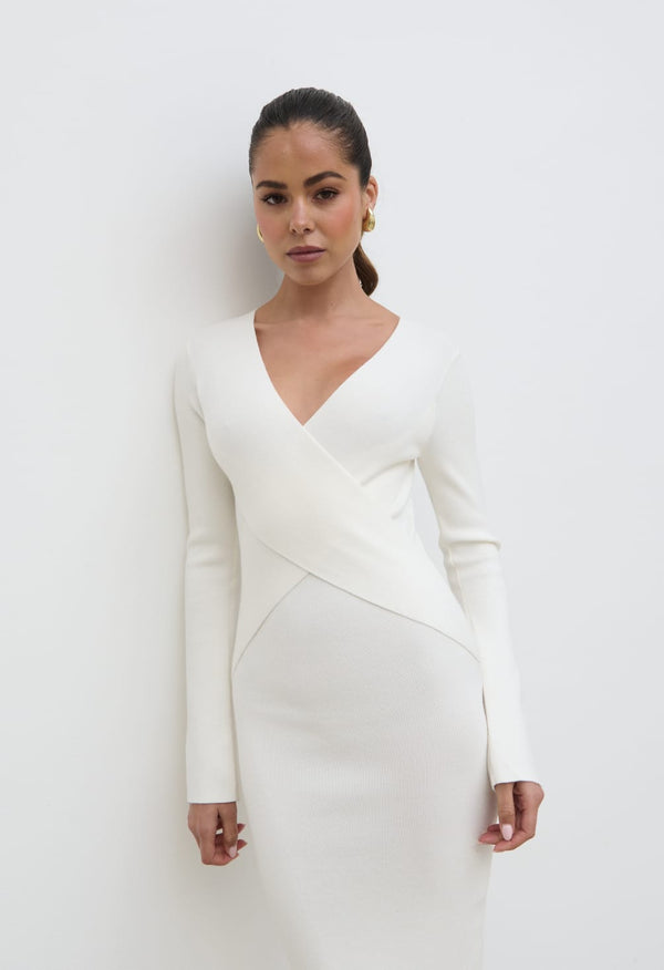 Pretty Lavish Jacklin Wrap Midaxi Dress