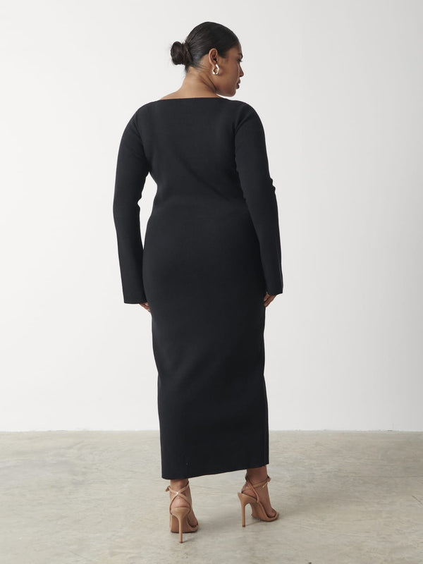 Pretty Lavish Jacklin Wrap Midaxi Dress Curve