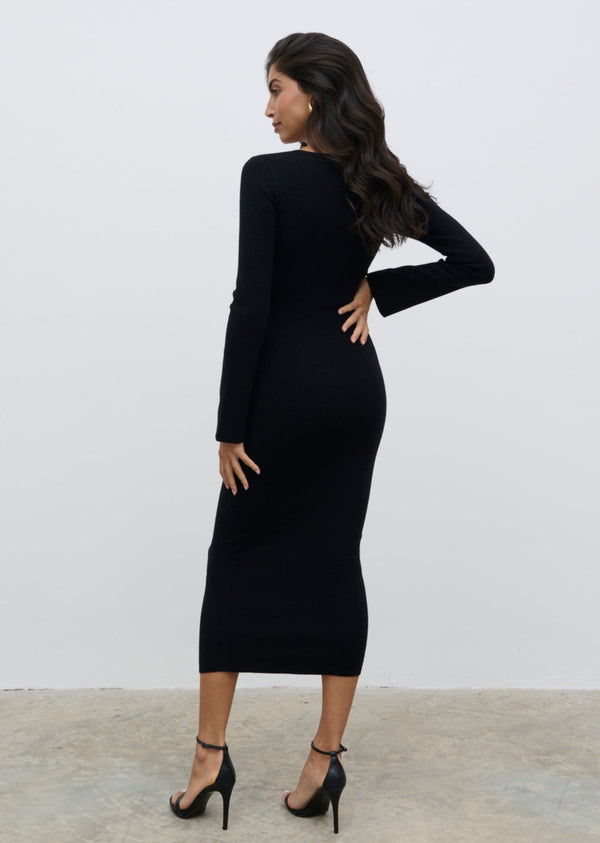 Pretty Lavish Jacklin Wrap Midaxi Dress