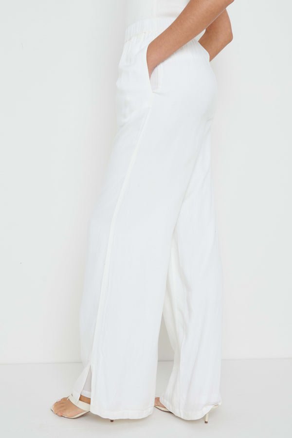 Pretty Lavish Jalen Relaxed Split Hem Trousers