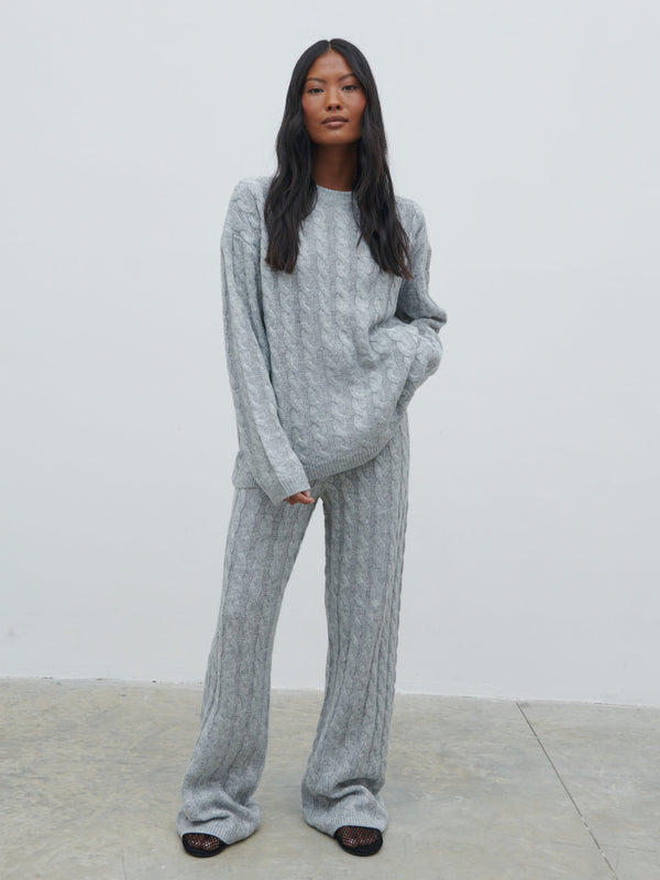 Pretty Lavish Jayde Cable Knit Jumper