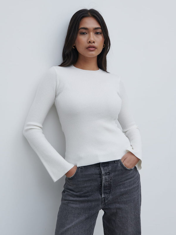 Pretty Lavish Jayla Long Sleeve Knit Top