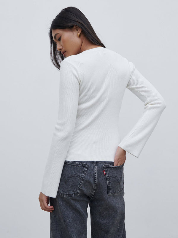 Pretty Lavish Jayla Long Sleeve Knit Top