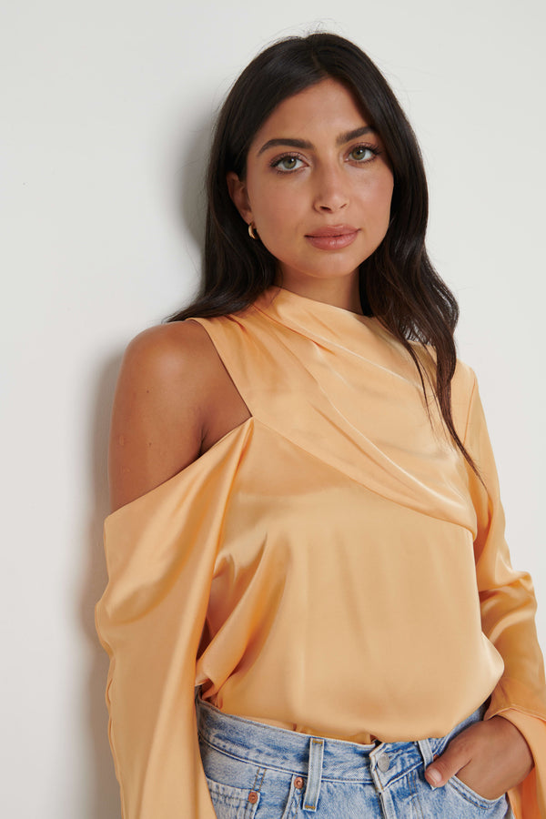 Pretty Lavish Jett Asymmetric Blouse