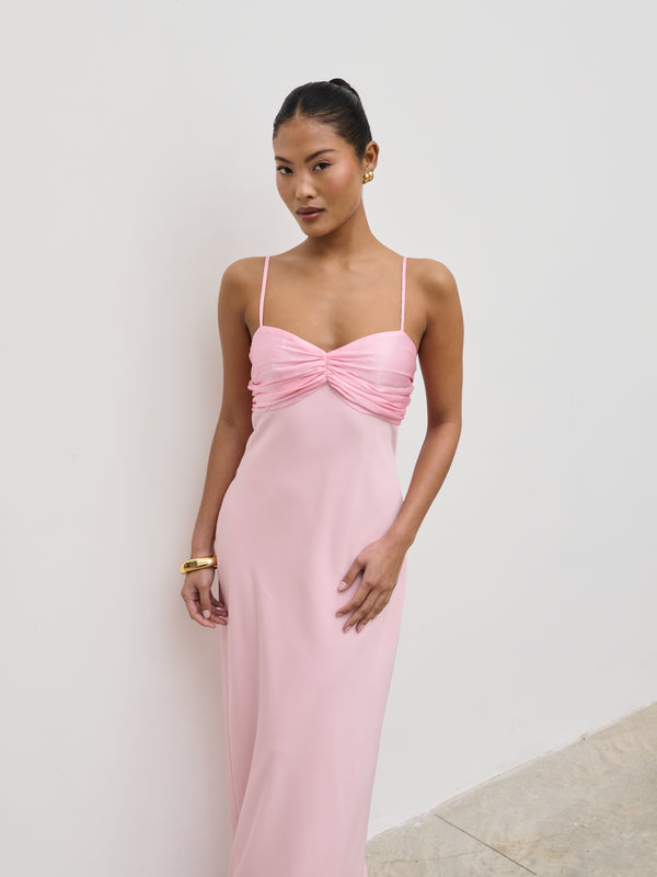 Pretty Lavish Joely Contrast Maxi Dress