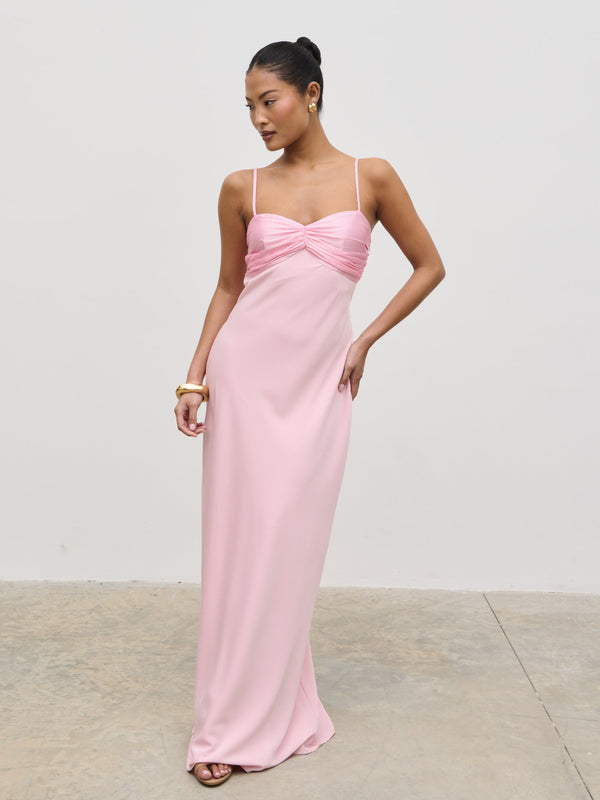 pretty lavish Joely Contrast Maxi Dress