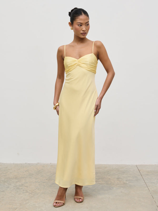 pretty lavish Joely Contrast Midaxi Dress