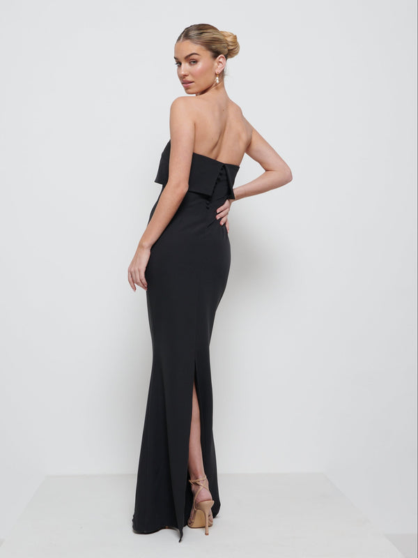 Pretty Lavish Julia Crepe Maxi Bridesmaid Dress