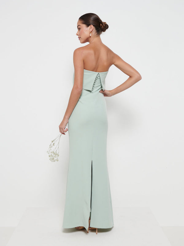 Pretty Lavish Julia Crepe Maxi Bridesmaid Dress