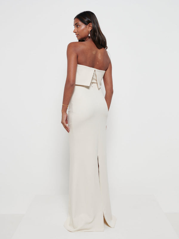 Pretty Lavish Julia Crepe Maxi Bridesmaid Dress