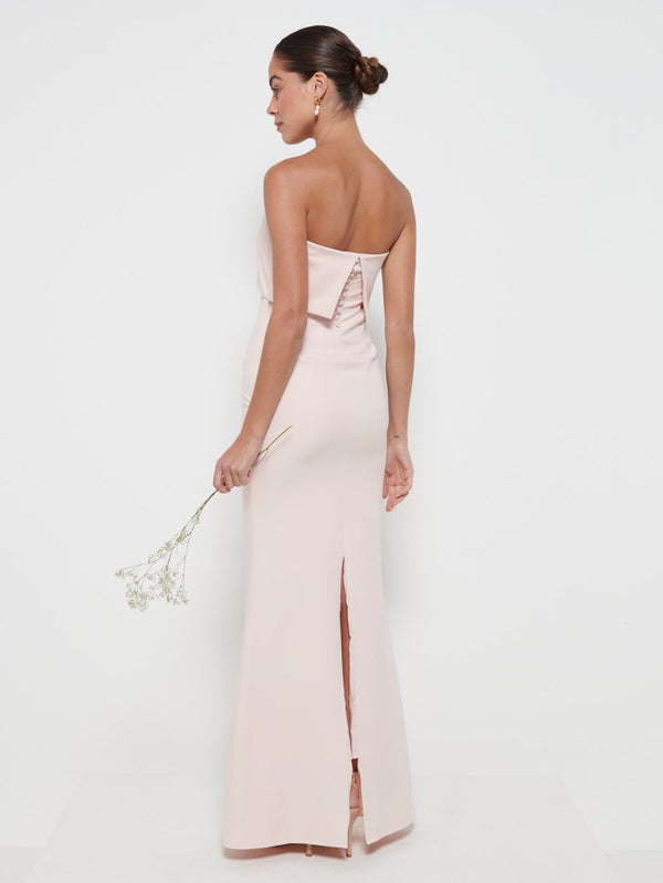 Pretty Lavish Julia Crepe Maxi Bridesmaid Dress