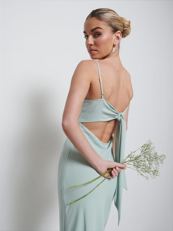 Pretty Lavish Kehlani Twist Cami Bridesmaid Dress