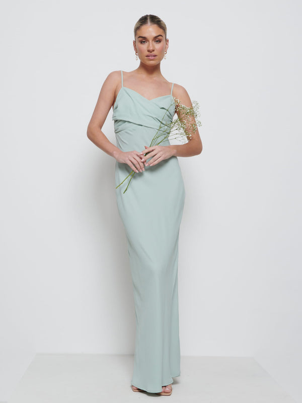 Pretty Lavish Kehlani Twist Cami Bridesmaid Dress