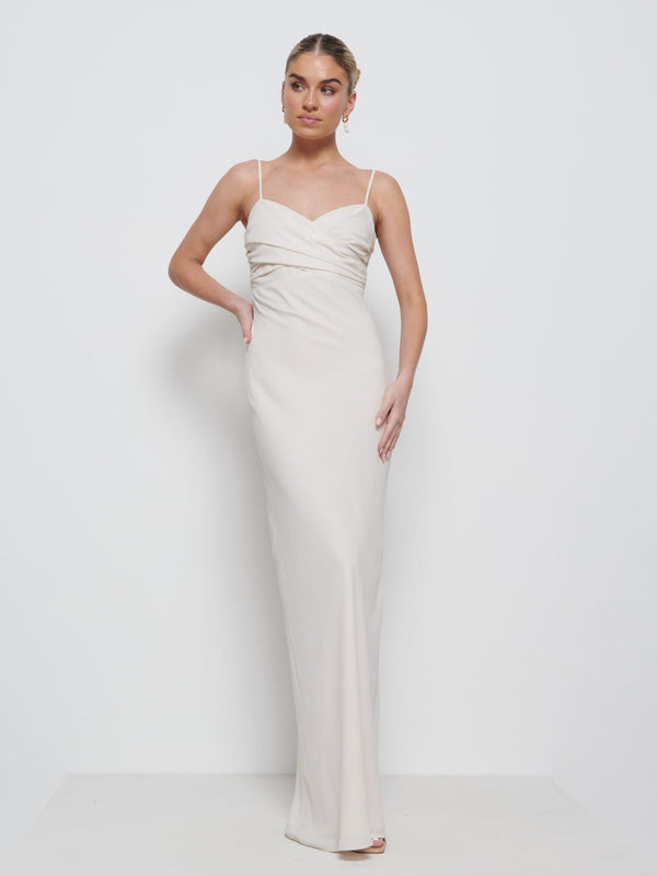 Pretty Lavish Kehlani Twist Cami Bridesmaid Dress