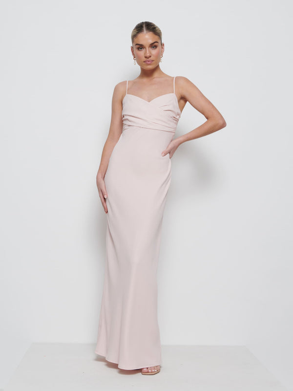 Pretty Lavish Kehlani Twist Cami Bridesmaid Dress