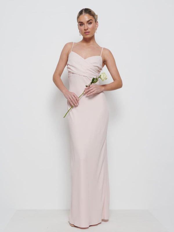 pretty lavish Kehlani Twist Cami Bridesmaid Dress