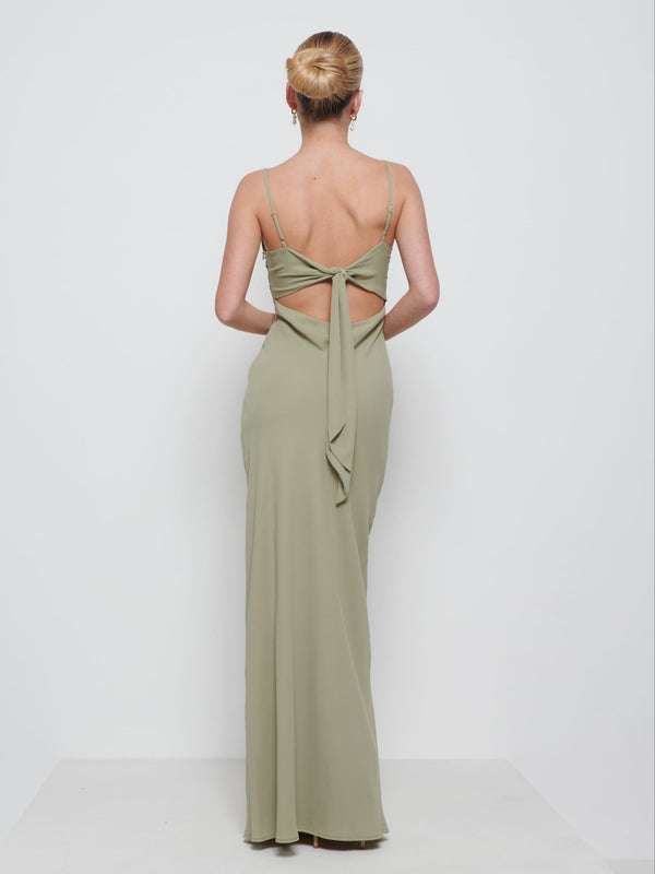 Pretty Lavish Kehlani Twist Cami Bridesmaid Dress