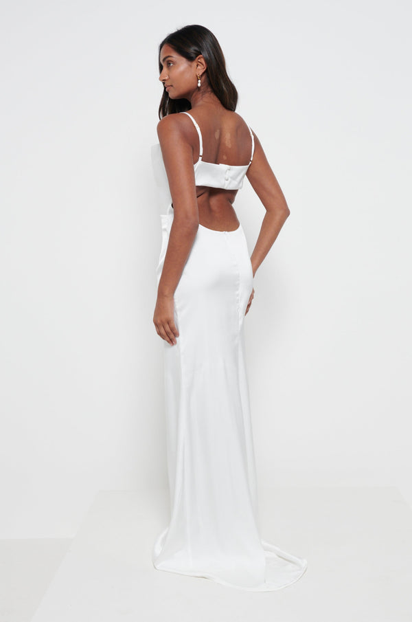 Pretty Lavish Keisha Backless Maxi Dress