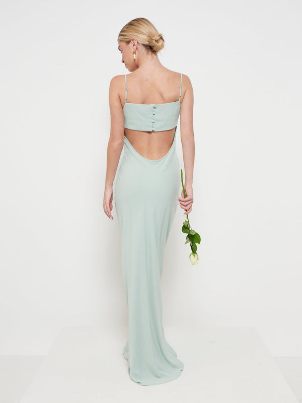 Pretty Lavish Keisha Chiffon Maxi Bridesmaid Dress