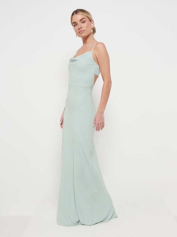 Pretty Lavish Keisha Chiffon Maxi Bridesmaid Dress