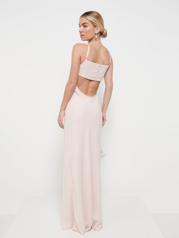 Pretty Lavish Keisha Chiffon Maxi Bridesmaid Dress