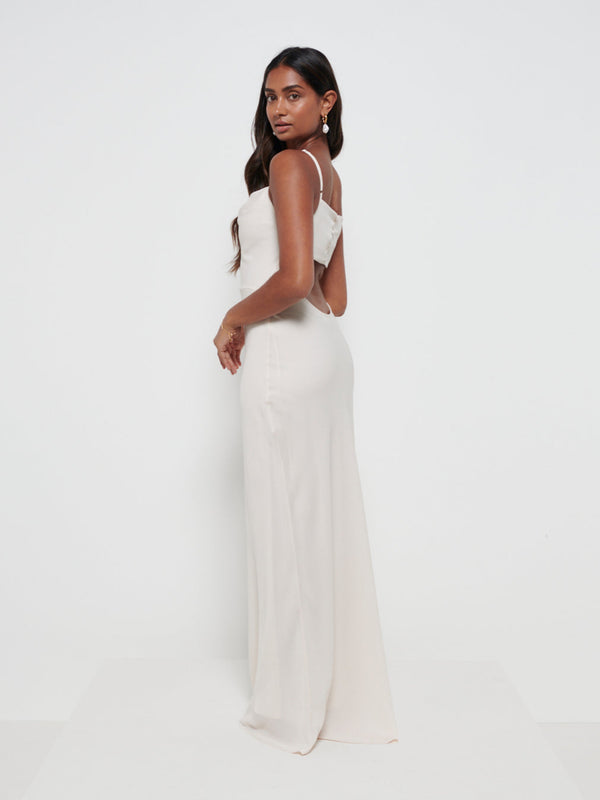 Pretty Lavish Keisha Chiffon Maxi Bridesmaid Dress