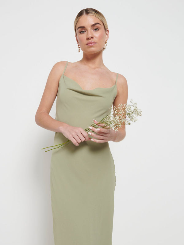 Pretty Lavish Keisha Chiffon Maxi Bridesmaid Dress