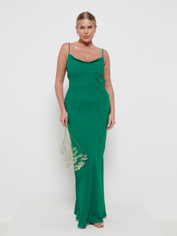 pretty lavish Keisha Chiffon Maxi Bridesmaid Dress