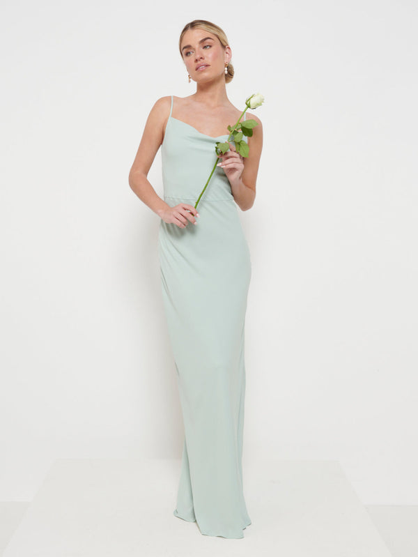 pretty lavish Keisha Chiffon Maxi Bridesmaid Dress