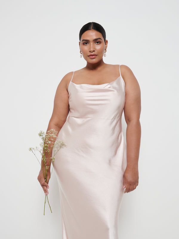 Pretty Lavish Keisha Maxi Bridesmaid Dress Curve