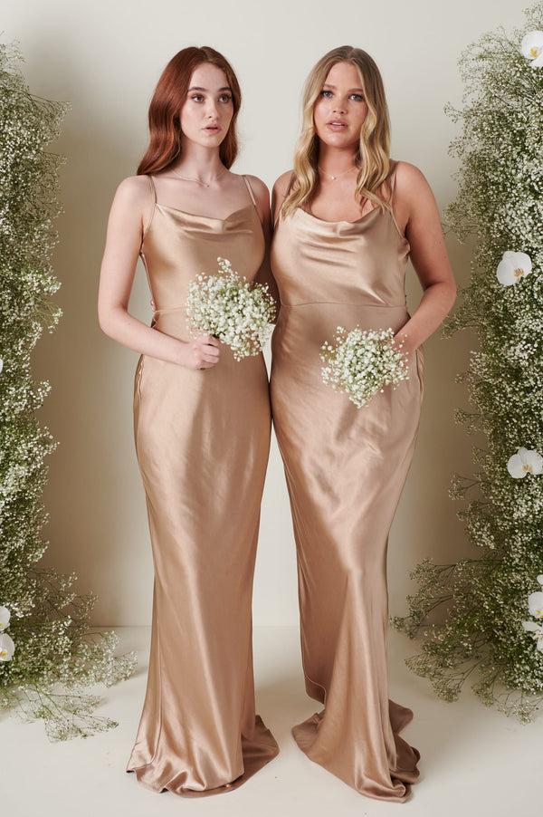 pretty lavish Keisha Maxi Bridesmaid Dress