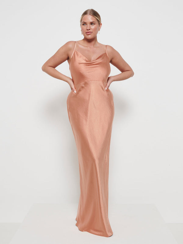 pretty lavish Keisha Maxi Bridesmaid Dress